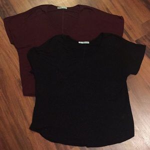 SALE! Bundle 2 Maurices 24/7 sparkle tees L/XL